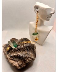 EDICIÓN LIMITADA pendientes de cristal marino o seaglass