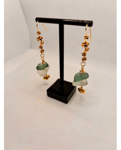 EDICIÓN LIMITADA pendientes de cristal marino o seaglass