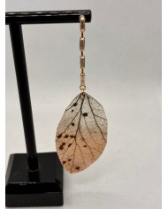 EDICIÓN LIMITADA pendientes artesanos de hoja natural