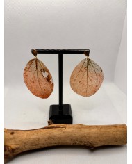EDICIÓN LIMITADA pendientes de hoja natural artesanos