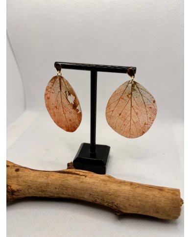 EDICIÓN LIMITADA pendientes de hoja natural artesanos