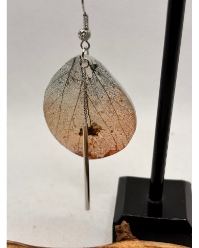 EDICIÓN LIMITADA pendientes artesanos de hoja natural