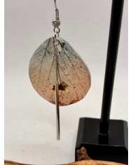 EDICIÓN LIMITADA pendientes artesanos de hoja natural