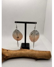 EDICIÓN LIMITADA pendientes artesanos de hoja natural