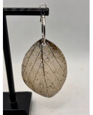 EDICIÓN LIMITADA pendientes de hoja natural esqueletizada