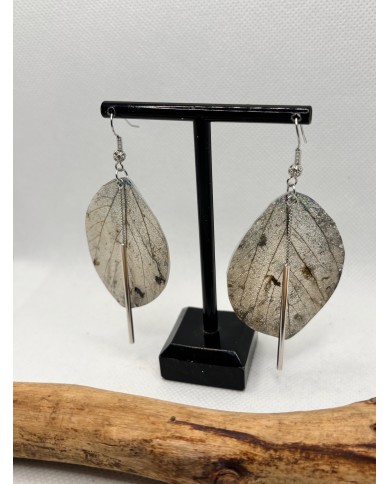EDICIÓN LIMITADA pendientes artesanos de hoja natural