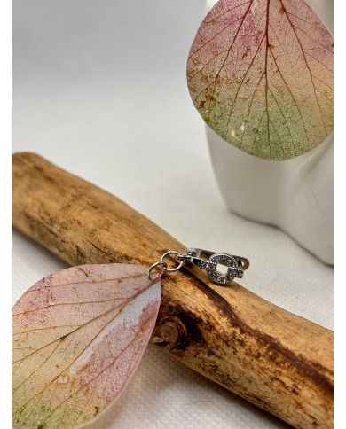 EDICIÓN LIMITADA pendientes de hoja natural artesanos