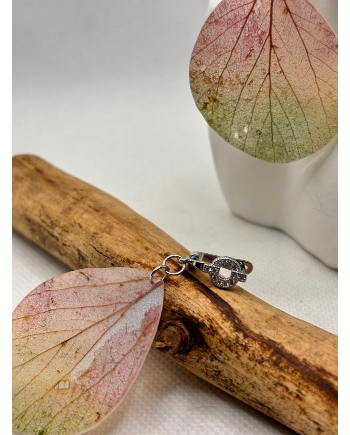 EDICIÓN LIMITADA pendientes de hoja natural artesanos