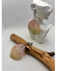 EDICIÓN LIMITADA pendientes de hoja natural artesanos