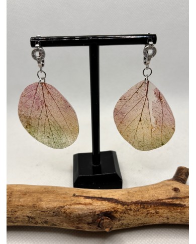 EDICIÓN LIMITADA pendientes de hoja natural artesanos