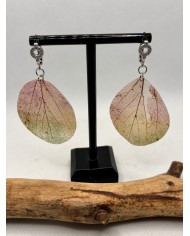 EDICIÓN LIMITADA pendientes de hoja natural artesanos