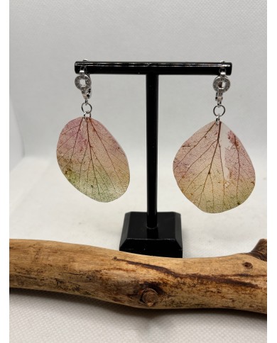 EDICIÓN LIMITADA pendientes de hoja natural artesanos