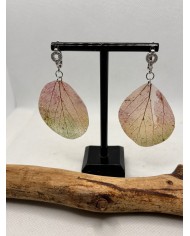EDICIÓN LIMITADA pendientes artesanos de hoja natural