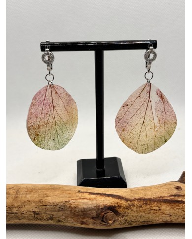 EDICIÓN LIMITADA pendientes de hoja natural artesanos