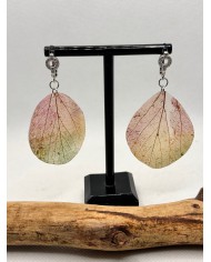 EDICIÓN LIMITADA pendientes de hoja natural artesanos