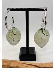 EDICIÓN LIMITADA pendientes artesanos de hoja natural