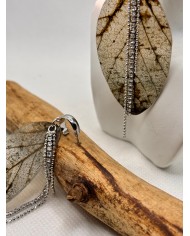 EDICIÓN LIMITADA pendientes artesanos de hoja natural