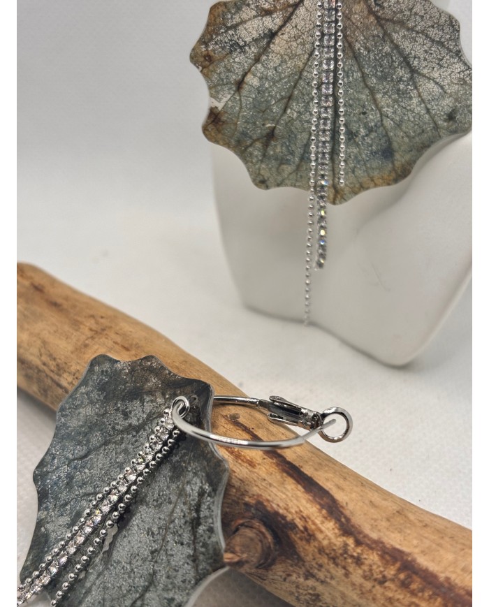 EDICIÓN LIMITADA pendientes de hoja natural esqueletizada