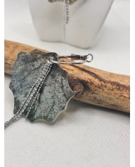 EDICIÓN LIMITADA pendientes de hoja natural esqueletizada