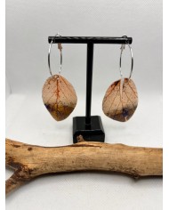EDICIÓN LIMITADA pendientes artesanos de hoja natural