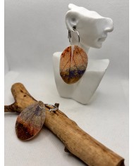 EDICIÓN LIMITADA pendientes de hoja natural