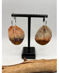 EDICIÓN LIMITADA pendientes de hoja natural