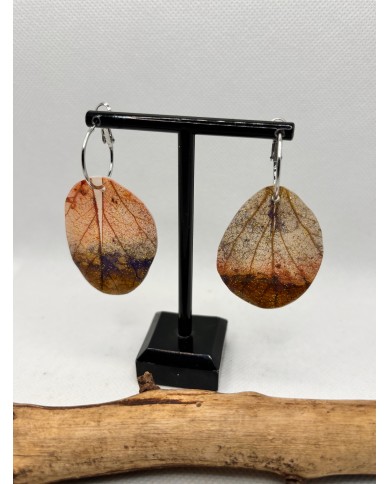 EDICIÓN LIMITADA pendientes de hoja natural