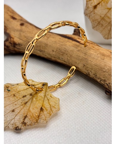 EDICIÓN LIMITADA pendientes artesanos de hoja natural