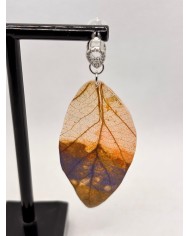 EDICIÓN LIMITADA pendientes artesanos de hoja natural
