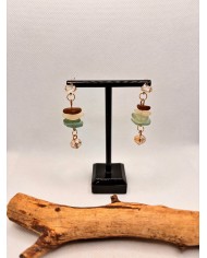 PENDIENTES DE CRISTAL MARINO O LÁGRIMAS DE SIRENA