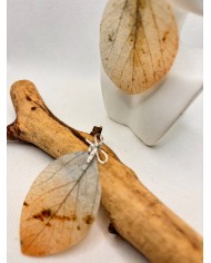 EDICIÓN LIMITADA pendientes artesanos de hoja natural