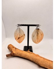 EDICIÓN LIMITADA pendientes artesanos de hoja natural