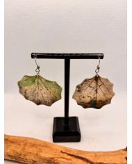 PENDIENTES DE CRISTAL MARINO O LÁGRIMAS DE SIRENA