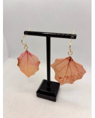 EDICIÓN LIMITADA pendientes artesanos de hoja natural