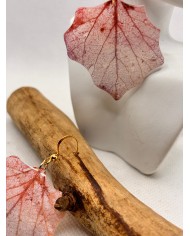 EDICIÓN LIMITADA pendientes artesanos de hoja natural