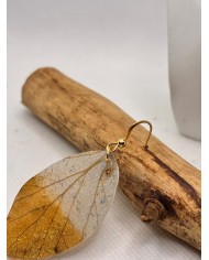 EDICIÓN LIMITADA pendientes artesanos de hoja natural