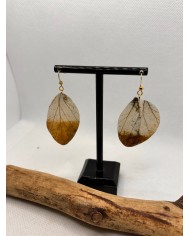 EDICIÓN LIMITADA pendientes artesanos de hoja natural