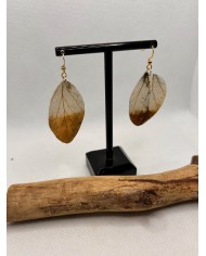 EDICIÓN LIMITADA pendientes artesanos de hoja natural