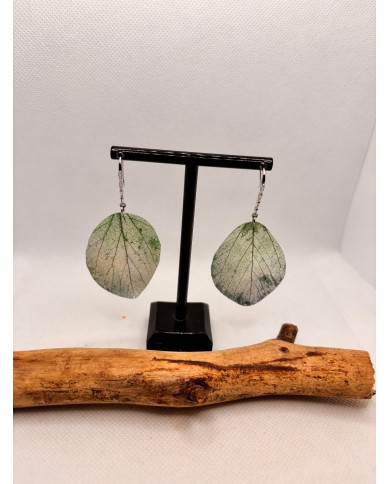 EDICIÓN LIMITADA pendientes artesanos de hoja natural