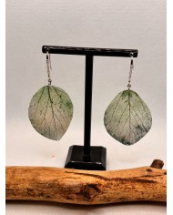 EDICIÓN LIMITADA pendientes artesanos de hoja natural