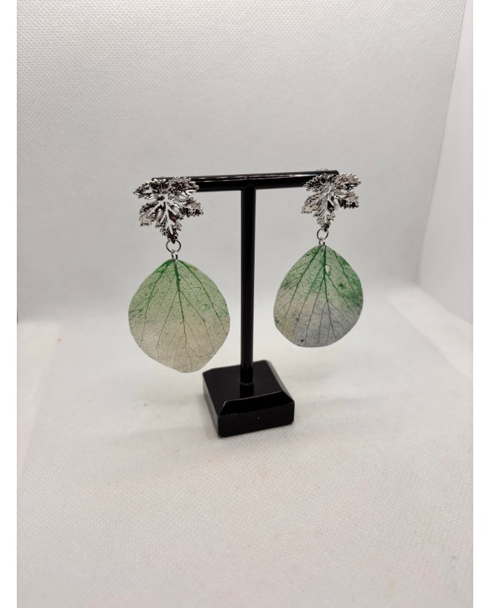 EDICIÓN LIMITADA pendientes artesanos de hoja natural