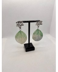 EDICIÓN LIMITADA pendientes artesanos de hoja natural