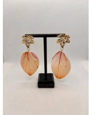 EDICIÓN LIMITADA pendientes artesanos de hoja natural