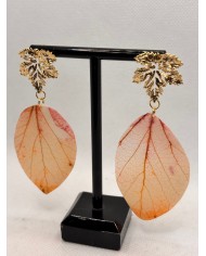 EDICIÓN LIMITADA pendientes artesanos de hoja nartural