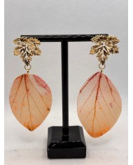 EDICIÓN LIMITADA pendientes artesanos de hoja natural
