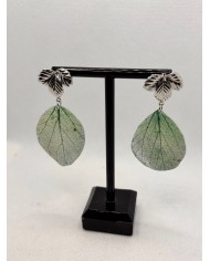 EDICIÓN LIMITADA pendientes artesanos de hoja natural