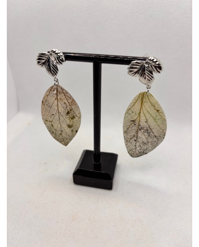 EDICIÓN LIMITADA pendientes de hoja natural