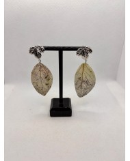 EDICIÓN LIMITADA pendientes de hoja natural