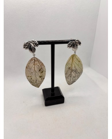 EDICIÓN LIMITADA pendientes de hoja natural