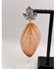 EDICIÓN LIMITADA  pendientes de hoja natural artesanos